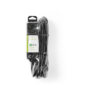 Nedis Stekkerdoos 3-voudig | 5 meter (Zwart) 41182 EXSO350F1BK K060401052 - 4