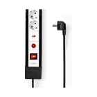 Nedis Stekkerdoos 4-voudig | Nedis | 3 meter (Overspanningsbeveiliging, 13.500 A) EXS430SPF1PRO K060401050 - 3