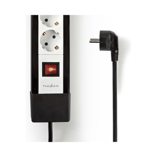 Nedis Stekkerdoos 4-voudig | Nedis | 3 meter (Schakelaar) EXSO430F1PRO K060401049 - 3