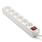 Nedis Stekkerdoos 6-voudig | 3 meter (Schakelaar, Wit) 41167 EXSO630F2WT K060401060 - 1