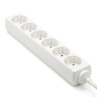 Nedis Stekkerdoos 6-voudig | Nedis | 1.5 meter (Wit) EXSO615F1WT K060401055 Nedis Stekkerdoos 6-voudig | Nedis | 1.5 meter (Wit) EXSO615F1WT K060401055
