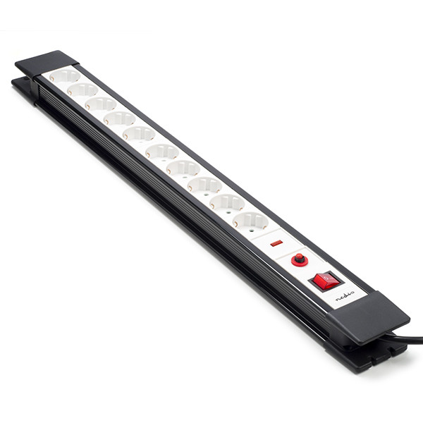 Nedis Stekkerdoos met overspanningsbeveiliging | Nedis | 3 meter (10-voudig, 13.500 A) EXS103SPF1PRO A060401045 - 1