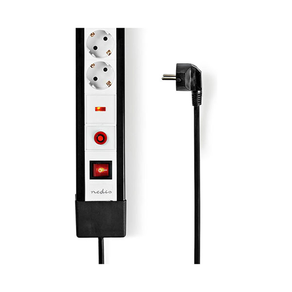 Nedis Stekkerdoos met overspanningsbeveiliging | Nedis | 3 meter (10-voudig, 13.500 A) EXS103SPF1PRO A060401045 - 3