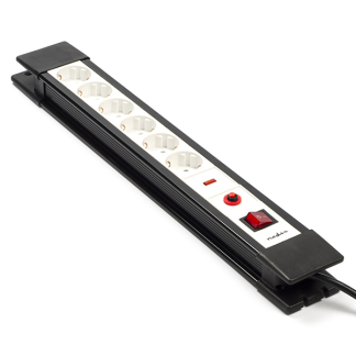 Nedis Stekkerdoos met overspanningsbeveiliging | Nedis | 3 meter (6-voudig, 13.500 A) EXS630SPF1PRO K170203200 - 1