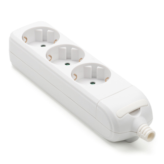 Nedis Stekkerdoos zonder kabel | 3-voudig (Wit) 55.202.01 EXSO300F1WT K060401062 - 1