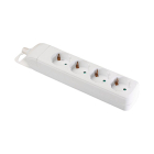 Nedis Stekkerdoos zonder kabel | 4-voudig (Wit) EXSO400F1WT K060401058 - 2