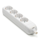 Nedis Stekkerdoos zonder kabel | Nedis | 4-voudig (Wit) EXSO400F1WT K060401058 Nedis Stekkerdoos zonder kabel | Nedis | 4-voudig (Wit) EXSO400F1WT K060401058