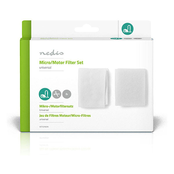 Nedis Stofzuigerfilter | Nedis | Set (Microfilter, Motorfilter, Universeel) VCFI210UNI K170106125 - 2