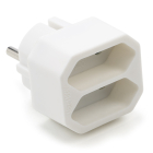 Nedis Stopcontact splitter - Nedis (2-voudig, Euro type C, Wit) PSSPL200C1WT K150305408 Nedis Stopcontact splitter - Nedis (2-voudig, Euro type C, Wit) PSSPL200C1WT K150305408