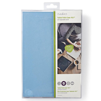 Nedis Tablet hoes | Nedis | 10.1 inch (Universeel, Standfunctie, Blauw) TCVR10100BU K070501254 - 3
