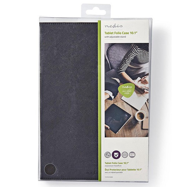 Nedis Tablet hoes | Nedis | 10.1 inch (Universeel, Standfunctie, Zwart) TCVR10100BK K070501253 - 3