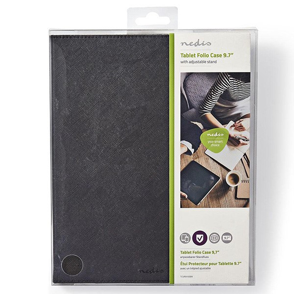 Nedis Tablet hoes | Nedis | 9.7 inch (Universeel, Standfunctie) TCVR9100BK K070501257 - 3