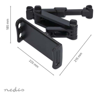 Nedis Tablethouder | Nedis (Hoofdsteun, 360° draaibaar, 4.7 tot 12.5 inch) TCMT210BK B170404207 - 2