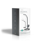 Nedis Tafellamp | Nedis (Draadloze Qi oplader, led, Dimbaar, Touchbediening, 2700-6500K, Zwart) LTLGQ3M2BK K150204353 - 5