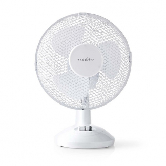 Nedis Tafelventilator | Nedis | Ø 23 cm (2 standen, Zwenkfunctie) FNTB10CWT23 N170104029 - 