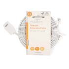 Nedis Telecom verlengkabel RJ11 - 10 meter (Wit) TCGL90205WT100 TCGP90205WT100 N011007148 - 3