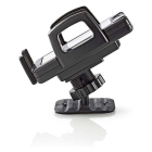 Nedis Telefoonhouder auto | Nedis (Zuignap, Zelfklevend, Klem, Instelbare hoek) SCMT600BK N170404102 - 4