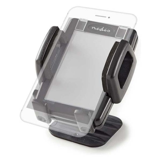 Nedis Telefoonhouder auto | Nedis (Zuignap, Zelfklevend, Klem, Instelbare hoek) SCMT600BK N170404102 - 2