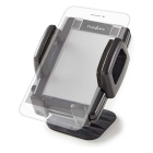 Nedis Telefoonhouder auto | Nedis (Zuignap, Zelfklevend, Klem, Instelbare hoek) SCMT600BK N170404102 - 2