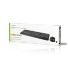 Nedis Toetsenbord en muis | Nedis (Draadloos, 800-1600 dpi) KBMCW100BKUS K170108306 - 5