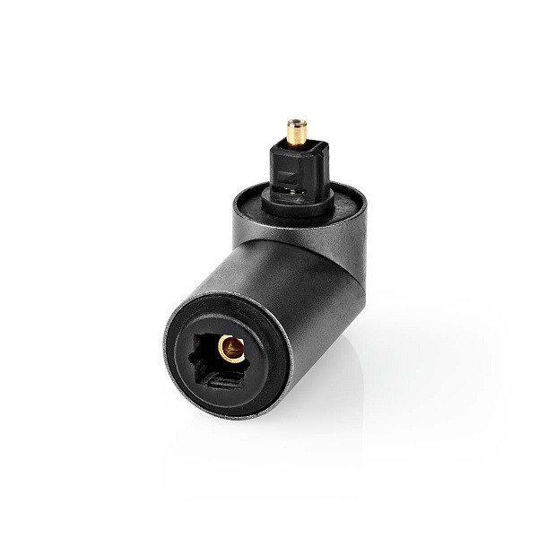 Nedis Toslink adapter | V ↔ M | Nedis (Verguld, Digitaal, Haaks) CATB25920GY K010214278 - 1