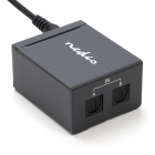 Nedis Toslink switch | Nedis | 2 poorten (Optisch, Handmatig) ASWI2512BK K170108317 Nedis Toslink switch | Nedis | 2 poorten (Optisch, Handmatig) ASWI2512BK K170108317