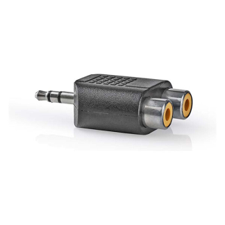 Nedis Tulp naar 3.5 mm jack adapter | V ↔ M | Nedis (Stereo) CAGB22940BK CAGP22940BK N050302009 - 3