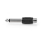 Nedis Tulp naar 6.35 mm jack adapter | V ↔ M | Nedis (Mono) CAGB23935BK CAGP23935BK N050302013 - 4