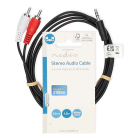 Nedis Tulp naar jack 3.5 mm kabel | Nedis | 1.5 meter (Stereo) CAGL22200BK15 CAGP22200BK15 N010301302 - 4