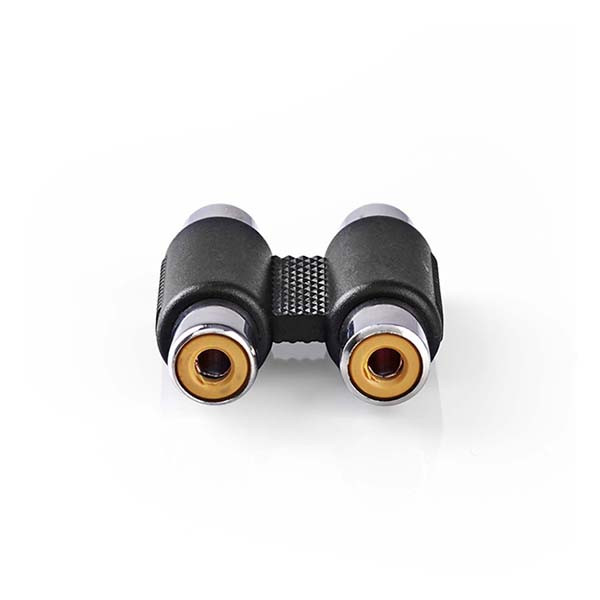 Nedis Tulp naar tulp adapter | V ↔ V | Nedis (Stereo) CAGB24952BK CAGP24952BK N050302015 - 2