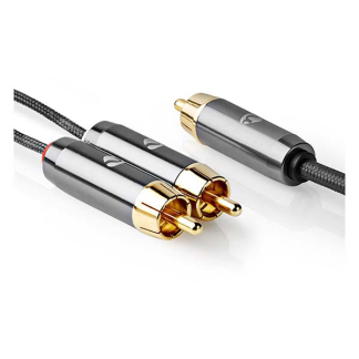 Nedis Tulp splitterkabel | M ↔ M | Nedis | 3 meter (Stereo) CATB24000GY30 K010214243 - 4
