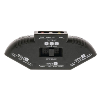 Nedis Tulp switch - Nedis - 3 poorten (Audio & video, Handmatig) VSWI2403BK N020401005 - 7