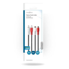 Nedis Tulp verlengkabel | Nedis | 5 meter (Stereo) CAGL24205BK50 CAGP24205BK50 N010302103 - 4