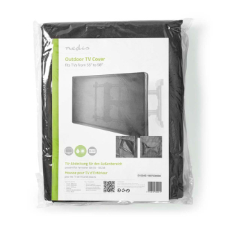 Nedis Tv beschermhoes | Nedis | 65 tot 70 inch (Weerbestendig, Voor buiten) TVOC6570BK K101501210 - 7