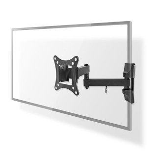 Nedis Tv beugel | Nedis | 13 tot 27 inch (Draai, zwenk en kantelbaar, Max. 15 kg) TVWM1510BK N101501022 - 1