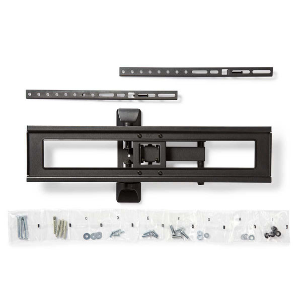 Nedis Tv beugel | Nedis | 37 tot 70 inch (Draai, zwenk en kantelbaar, Max. 35 kg) TVWM1550BK N101501021 - 4
