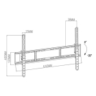 Nedis Tv beugel | Nedis | 37 tot 70 inch (Kantelbaar, Max. 35 kg) TVWM1151BK K101501219 - 5