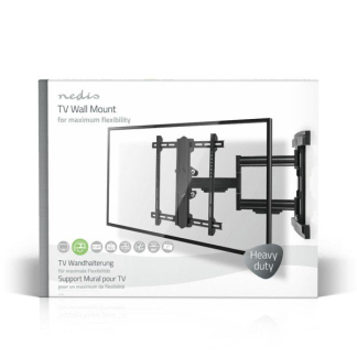 Nedis Tv beugel | Nedis | 37 tot 80 inch (Draai, zwenk en kantelbaar, Max. 50 kg) TVWM6550BK K101501139 - 6