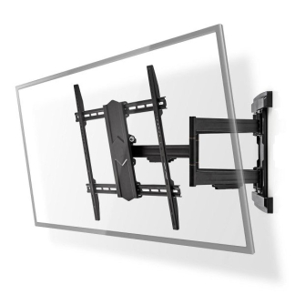 Nedis Tv beugel | Nedis | 43 tot 100 inch (Draai, zwenk en kantelbaar, Max. 70 kg) TVWM6570BK K101501140 - 1