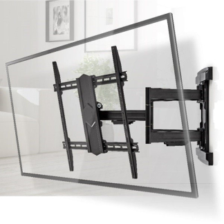 Nedis Tv beugel | Nedis | 43 tot 100 inch (Draai, zwenk en kantelbaar, Max. 70 kg) TVWM6570BK K101501140 - 3