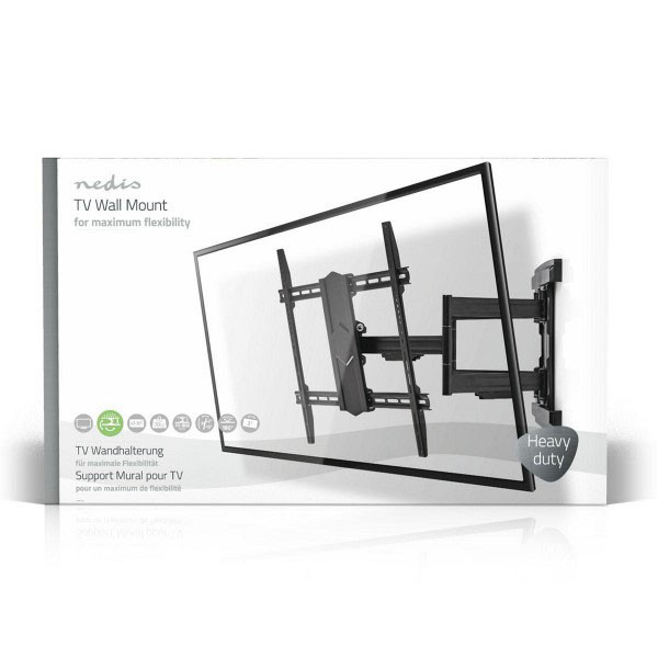 Nedis Tv beugel | Nedis | 43 tot 100 inch (Draai, zwenk en kantelbaar, Max. 70 kg) TVWM6570BK K101501140 - 6