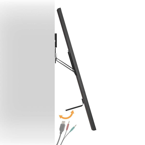 Nedis Tv beugel | Nedis | 43 tot 85 inch (Vast, Max. 60 kg) TVWM5065BK K101501216 - 4