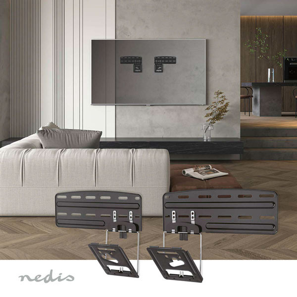 Nedis Tv beugel | Nedis | 43 tot 85 inch (Vast, Max. 60 kg) TVWM5065BK K101501216 - 5