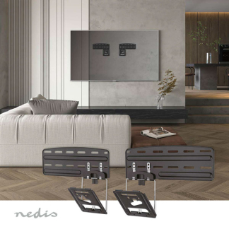 Nedis Tv beugel | Nedis | 43 tot 85 inch (Vast, Max. 60 kg) TVWM5065BK K101501216 - 5