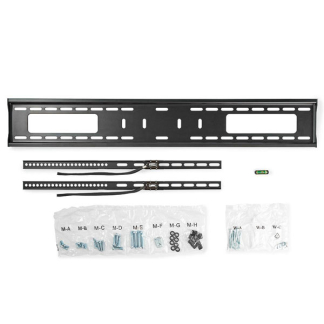 Nedis Tv beugel | Nedis | 60 tot 100 inch (Vast, Max. 75 kg) TVWM2070BK K101501218 - 3