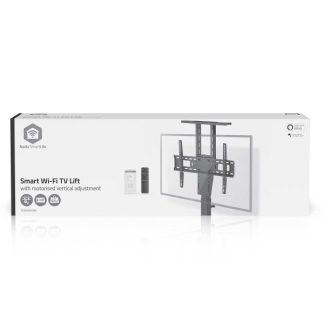 Nedis Tv lift | Nedis Smartlife | 37 tot 80 inch (Wifi, Ingebouwd kastontwerp, Max. 60 kg) TVSM5840BK K101501145 - 8
