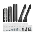 Nedis Tv standaard | Nedis | 13 tot 70 inch (Verstelbaar, Max. 50 kg) TVSM1050BK K101501191 - 4