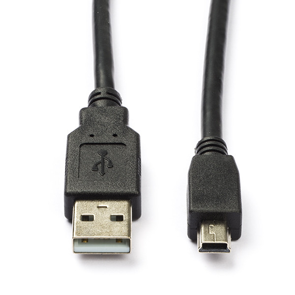 USB A naar Mini USB kabel | 1 meter | (100% koper,