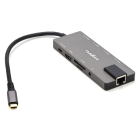 Nedis USB C docking station | Nedis (USB C naar 2 x USB C en 3 x USB A, Busgevoed, HDMI Output, Power Delivery) CCBW64775AT02 K170108314