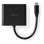 Nedis USB C docking stations | Nedis | 0.1 meter (USB C, USB A, HDMI, Zwart) CCGB64770BK01 K010214335 - 3